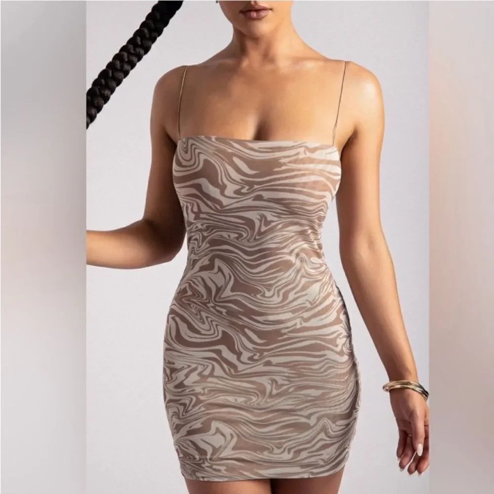 MESHKI Mia Mesh Mini Dress NEW with Tags Size Small